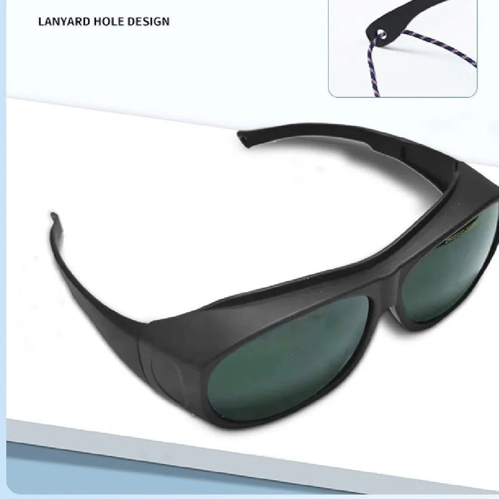 PC protective goggles for laser and optical radiation safety from 200 to 2000 nm