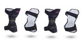Adjustable spring knee brace patella support for mountaineering and sports activities