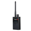 Black G318 aluminium bug detector for hidden camera scanning in public venues