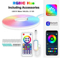 3 metre long RGB neon light strip with remote control and USB power cable