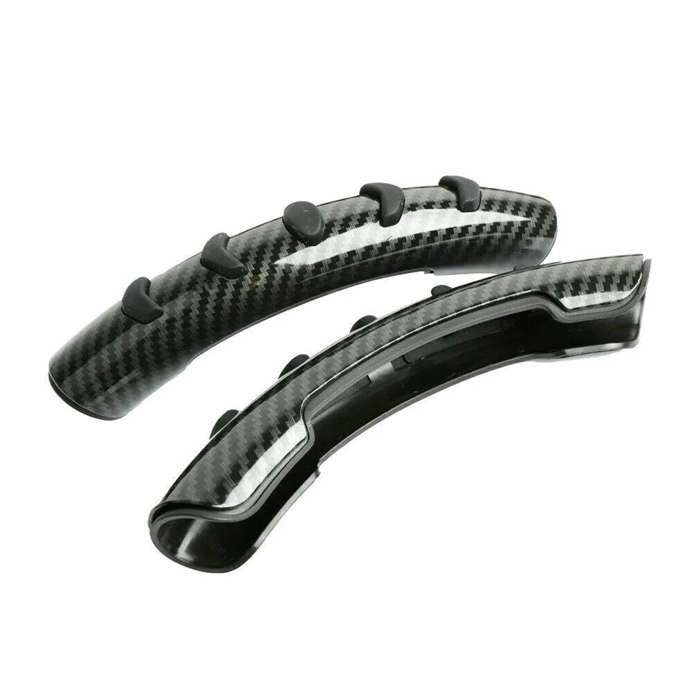 Carbon fibre black fibre anti-slip steering wheel sleeve for 38cm diameter wheels