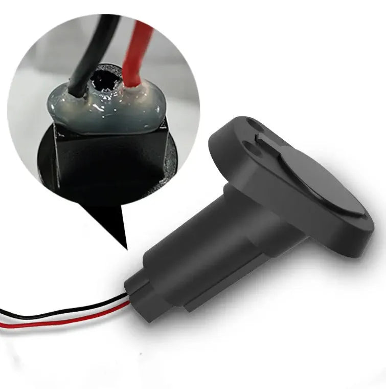 Yacht anchor light ring lamp socket with stainless steel pole and ABS base