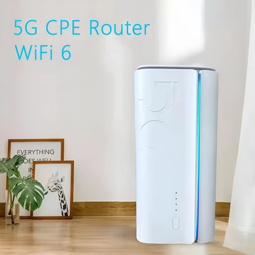 Compact 4G CPE wireless router with dual chip version options for wired to wireless conversion
