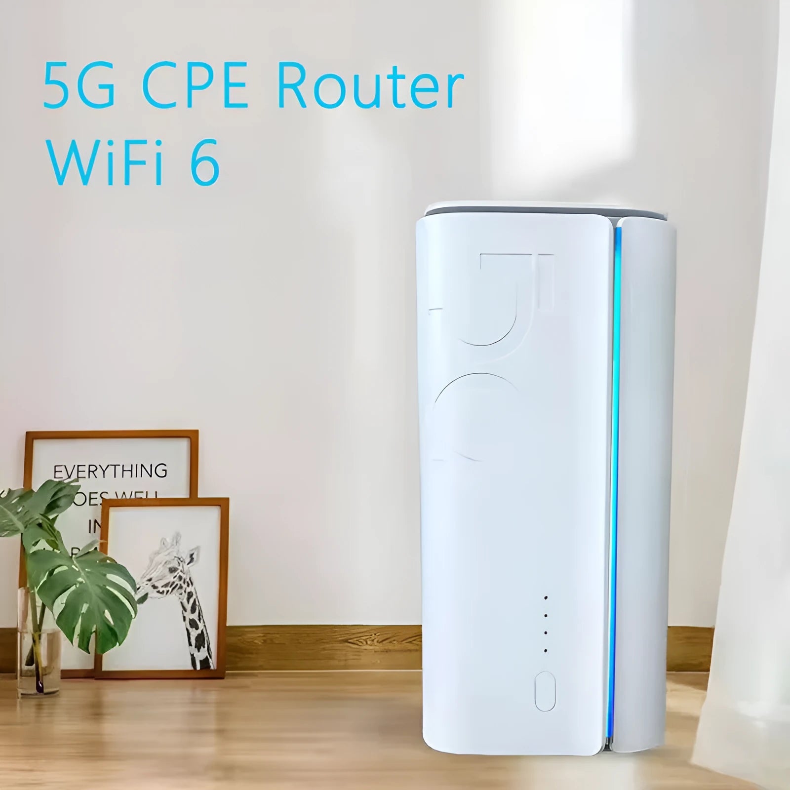 Compact 4G CPE wireless router with dual chip version options for wired to wireless conversion