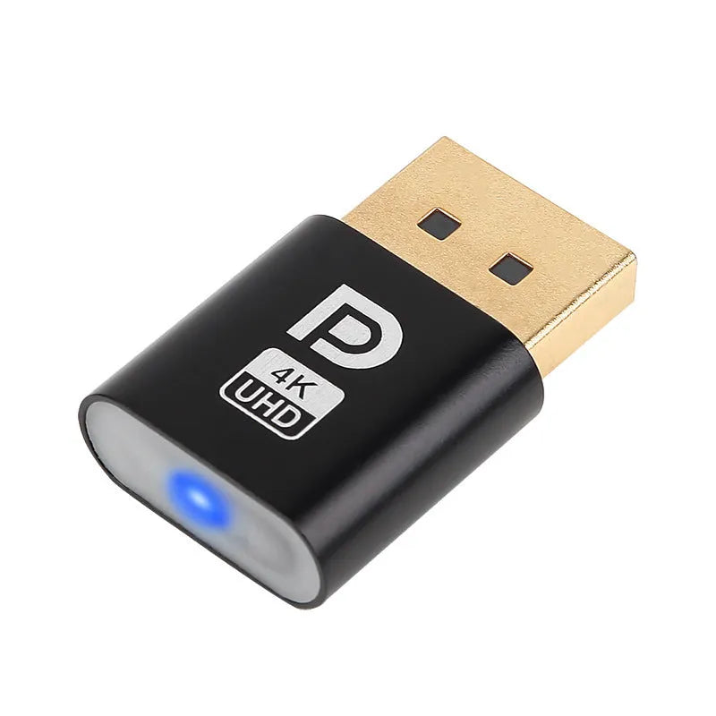 HDMI graphics card dummy plug with virtual display function in multiple metal interface colours