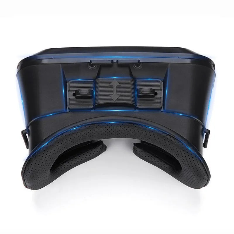 K2 Smart VR Glasses in black resin, head-mounted display for 4.7-6.9 inch smartphones, with pupil distance adjustment