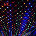 Outdoor fishnet LED string lights 3x2m 192 LEDs IP44 dimmable warm white Christmas decoration