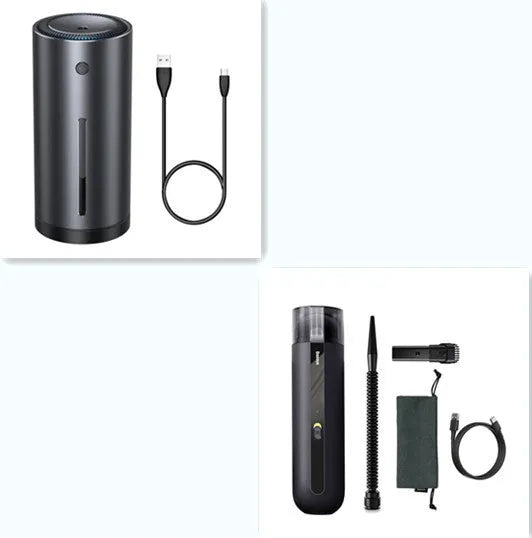 Baseus wireless handheld car vacuum cleaner with blowing hose and HEPA filter
