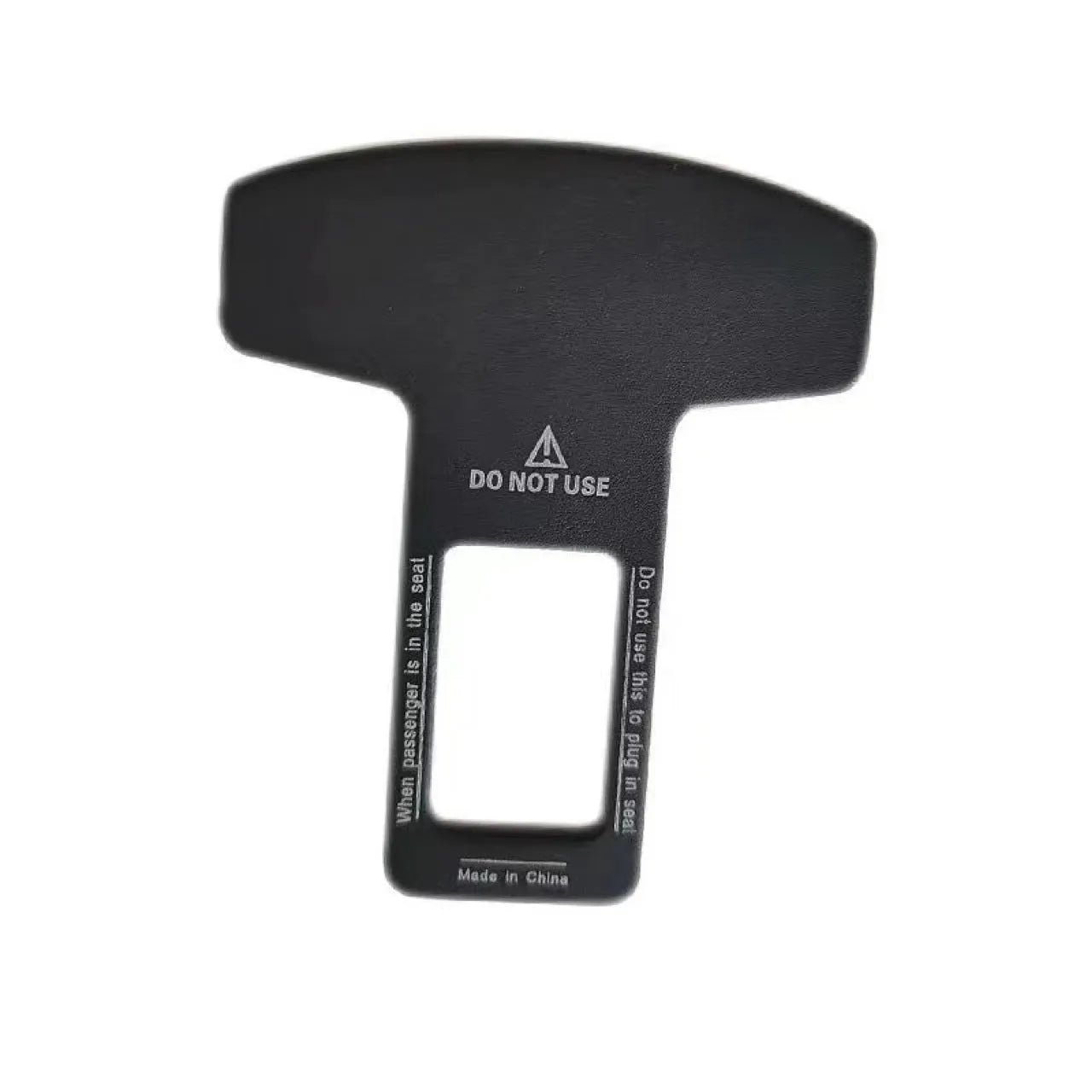 Aluminium alloy bottle opener key chain with lock tongue buckle in frosted carbon fibre finish