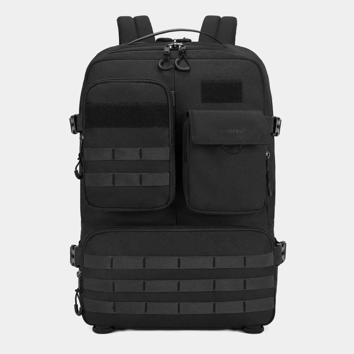 17-inch tactical backpack in Army Green colour with waterproof nylon construction