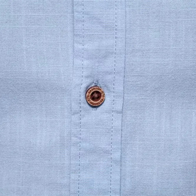 Japanese style long sleeve cotton and linen cardigan shirt for men, solid colour, size XS to 5XL