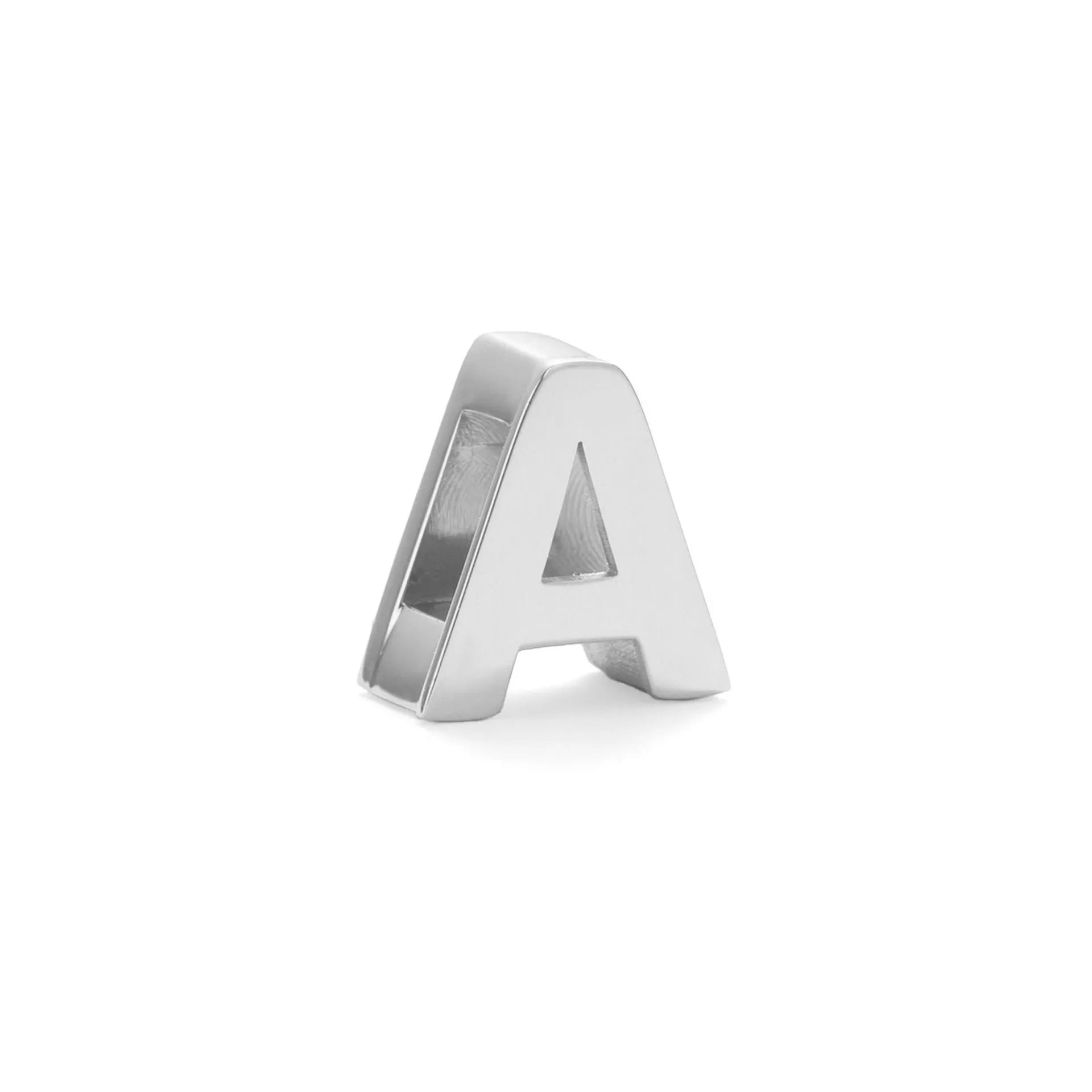 Titanium steel number and letter necklace with gold electroplated finish on grinding chain design