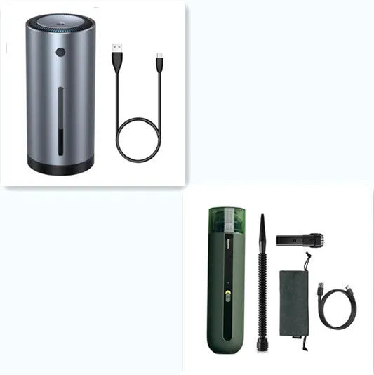 Baseus wireless handheld car vacuum cleaner with blowing hose and HEPA filter