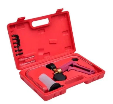 Aluminium alloy manual vacuum air blow gun automotive diagnostic tool kit