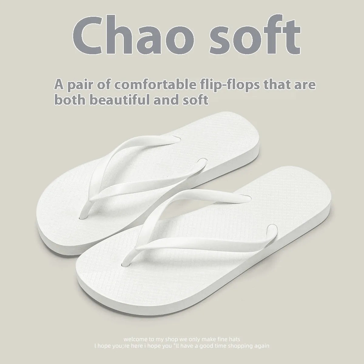 Foldable casual beach slippers with non-slip PVC sole and breathable plastic upper
