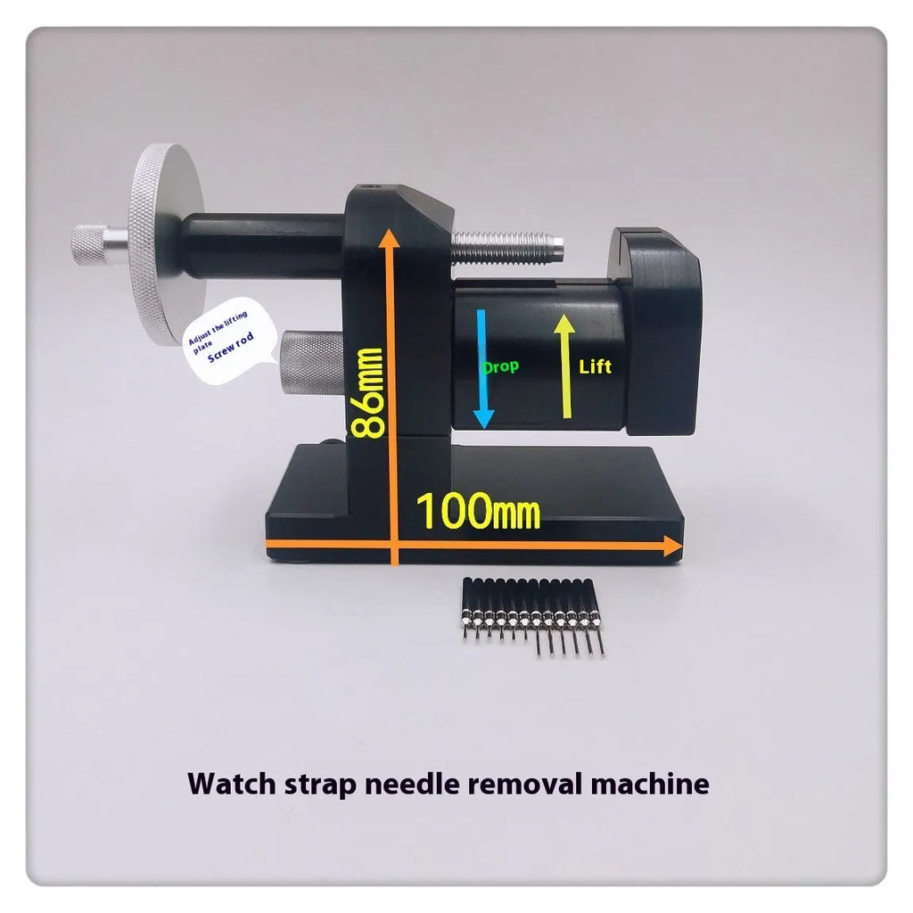 Alloy steel watch strap removal machine tool for watch repair