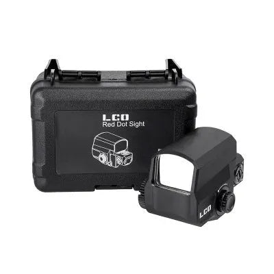 LCO tactical red dot sight with 20mm rail mount for rifles and shotguns