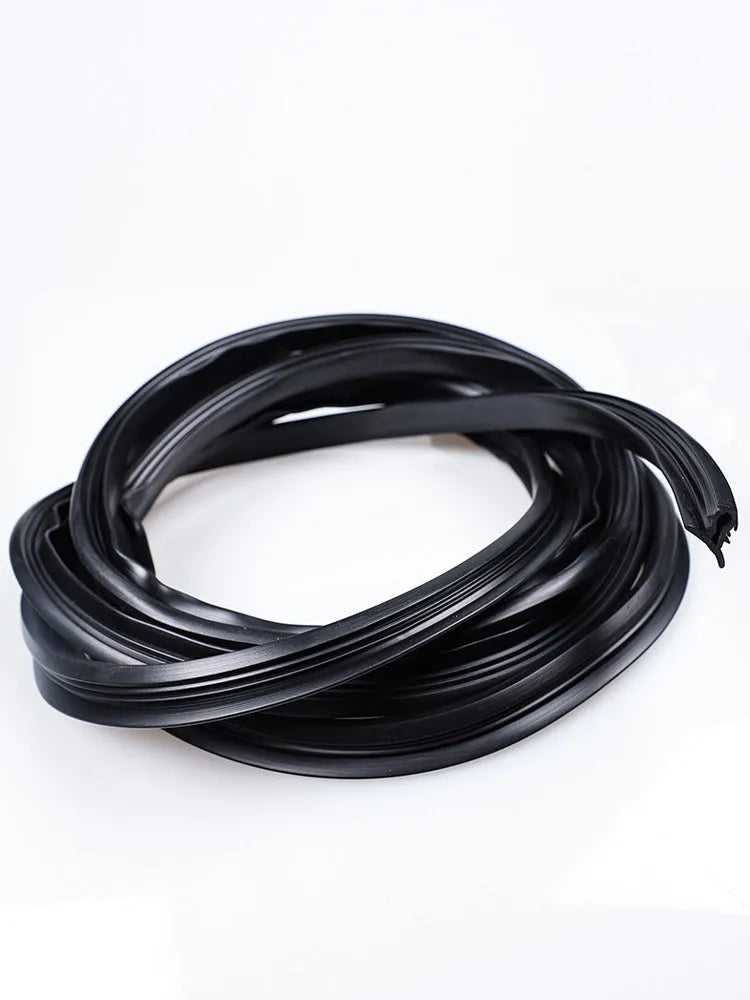 Silicone dashboard soundproof seal strip for Mitsubishi Outlander, 1.6 metres long with card slots