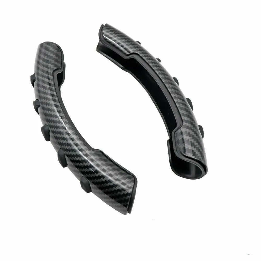 Carbon fibre black fibre anti-slip steering wheel sleeve for 38cm diameter wheels