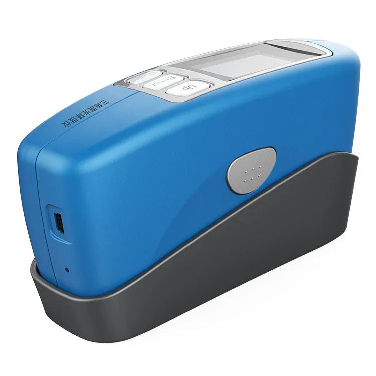Ceramic brightness stone portable glossiness tester with measurement angle selection