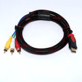 HDMI to AV15 M conversion cable with 1.5 metre length and gold-plated alloy connectors