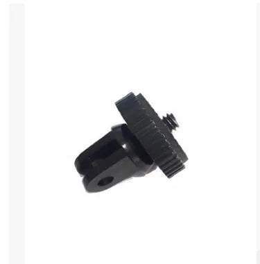 Black PC large hole adapter for GoPro camera screw mount 3.3cm size