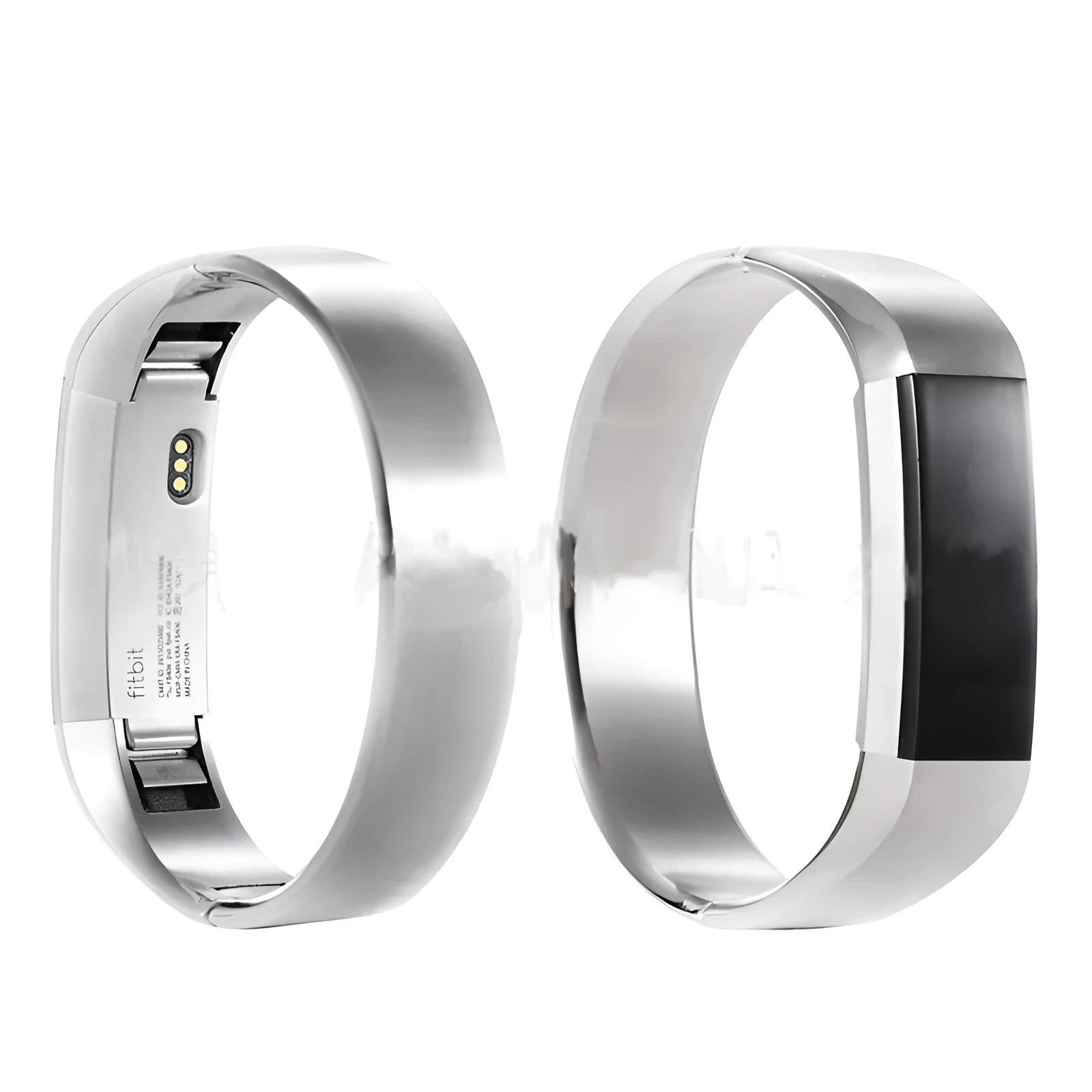 Fitbit Alta 304 stainless steel bracelet replacement band with deployment buckle for smart watch