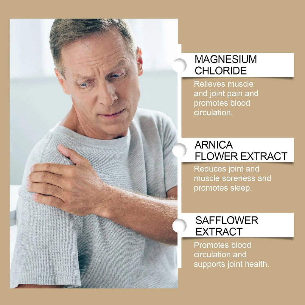 114g tube of magnesium cream for post-exercise muscle recovery with magnesium chloride formula