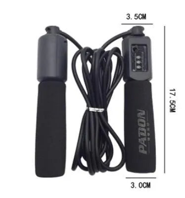 A 3-metre long skipping rope with foam handles, shown in one of 14 available colour options.