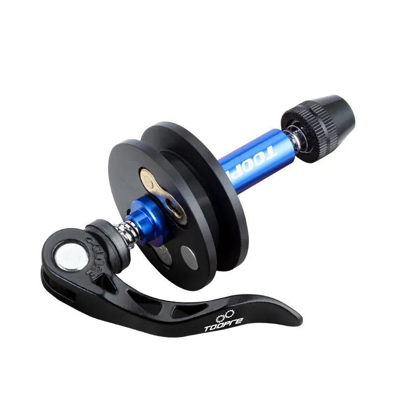 Bicycle chain holder maintenance tool in aluminium alloy with three version choices