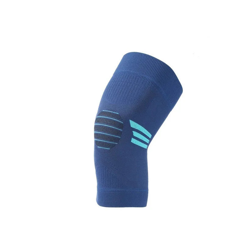 A pair of polyester fibre knee pads for aerobics and basketball sports, shown in multiple colour options.