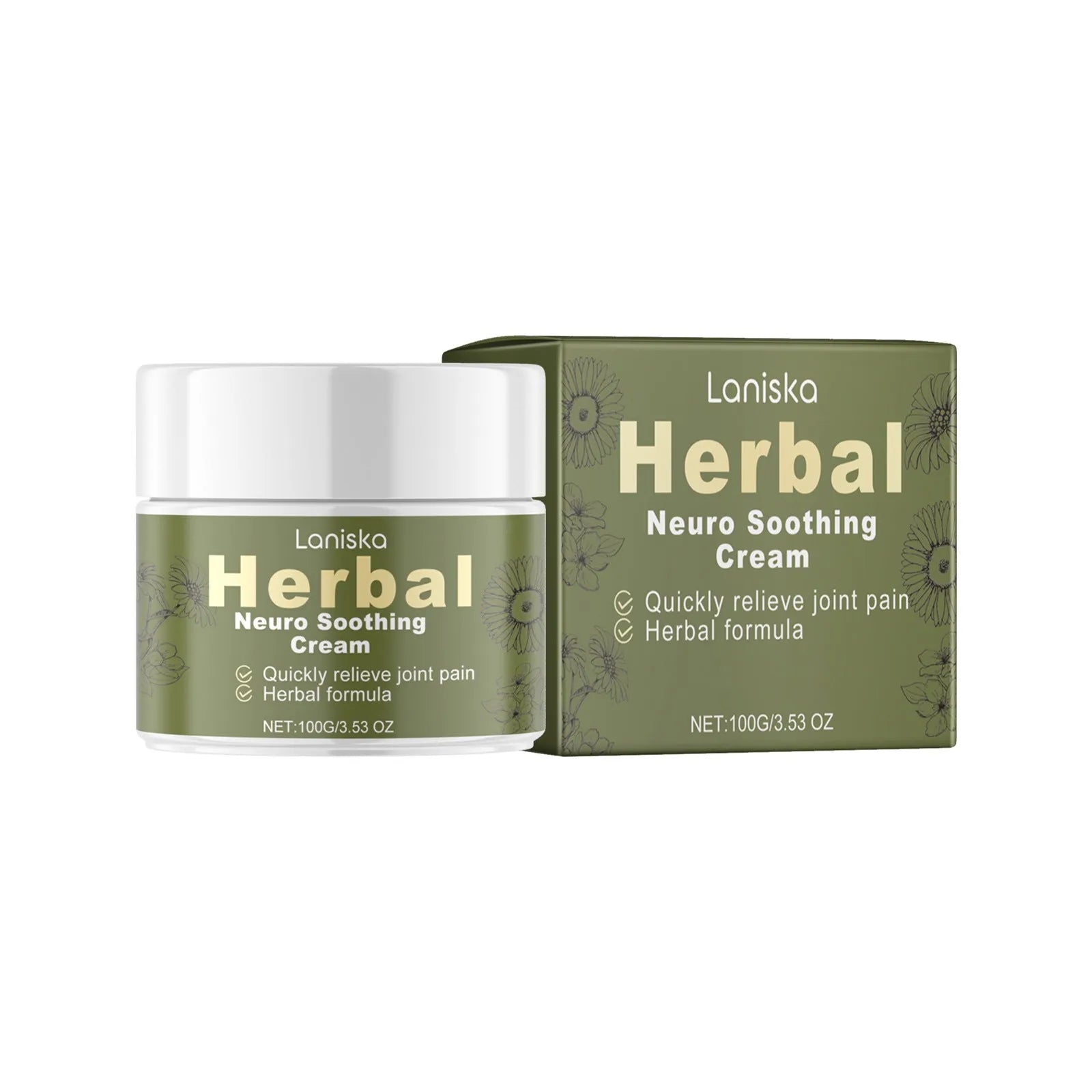 100g arnica and pepper body care cream tube for external topical application