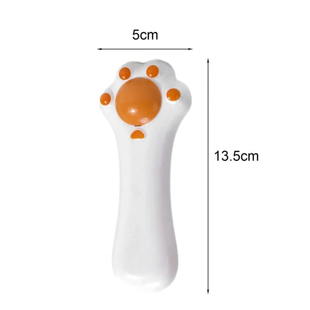 Cartoon design cat massage comb and dental toy with catnip in assorted colours