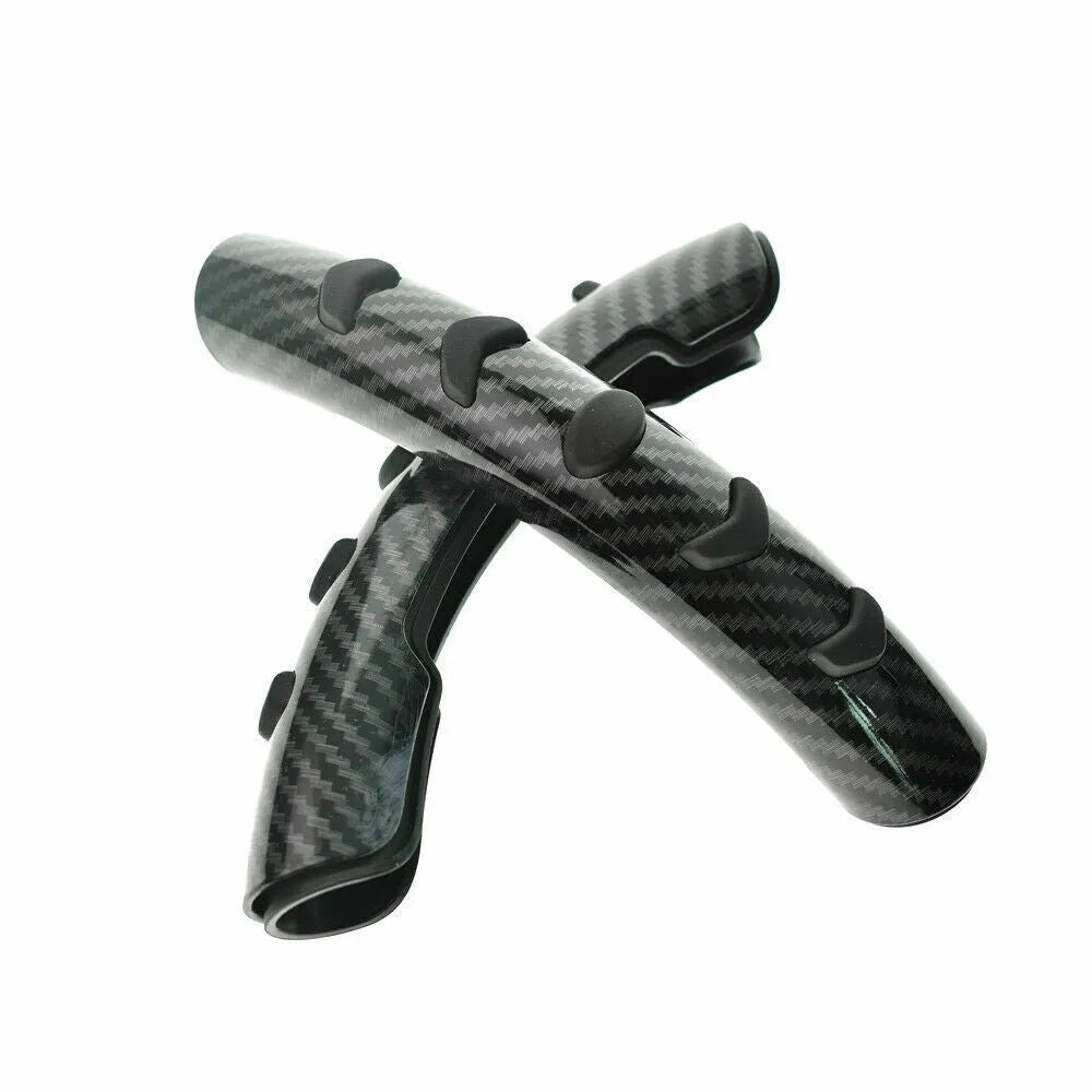 Carbon fibre black fibre anti-slip steering wheel sleeve for 38cm diameter wheels