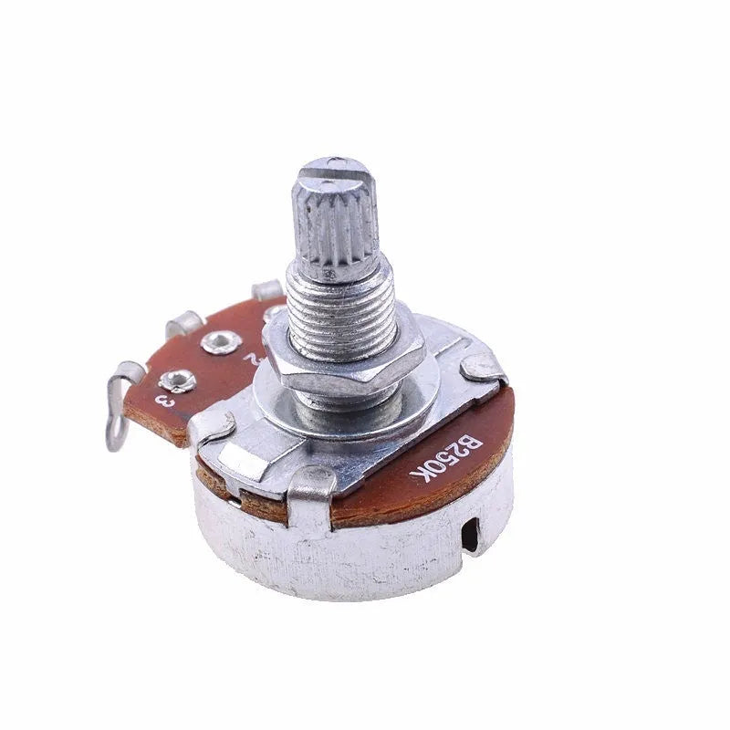 Metal electric guitar potentiometer knob replacement part for tone and volume control repair