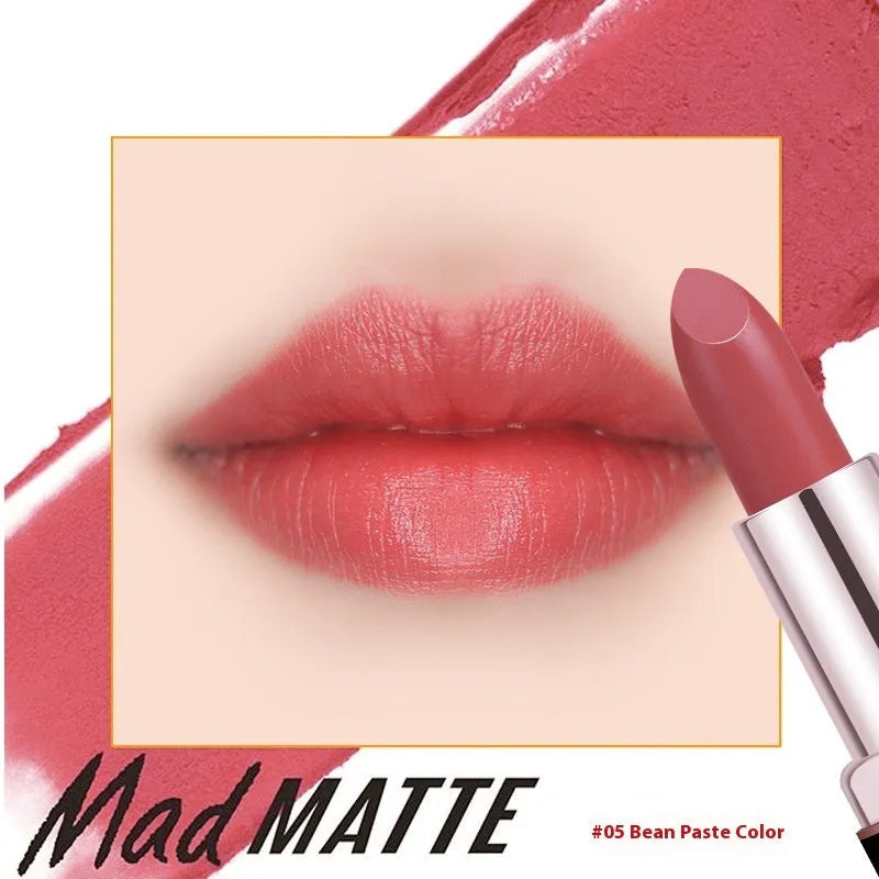 Fey Beauty moisturising lipstick in cameo brown nude shade with non-fading, no-transfer formula