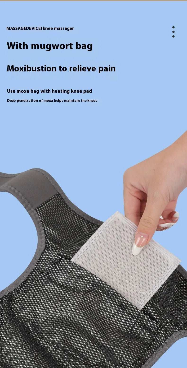 Rechargeable hand massager physiotherapy device with cloth surface measuring 50x29cm