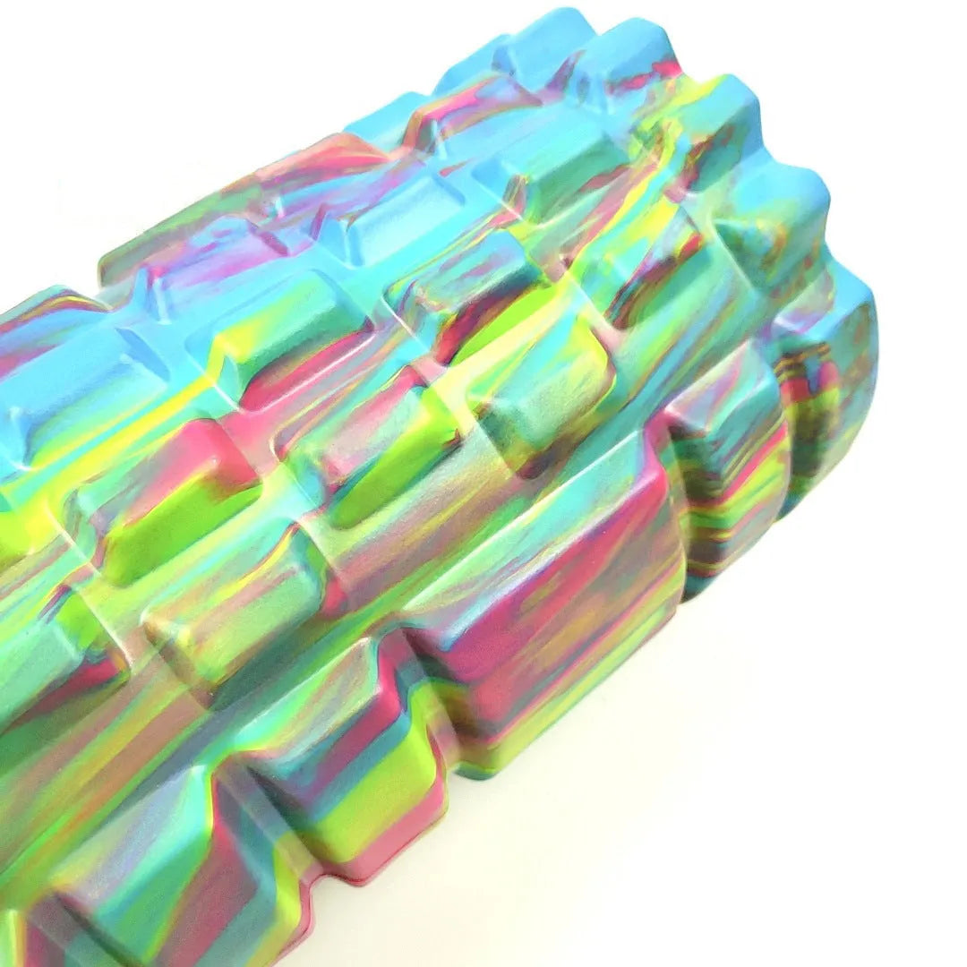33cm camouflage pattern EVA foam roller for fitness and massage exercises