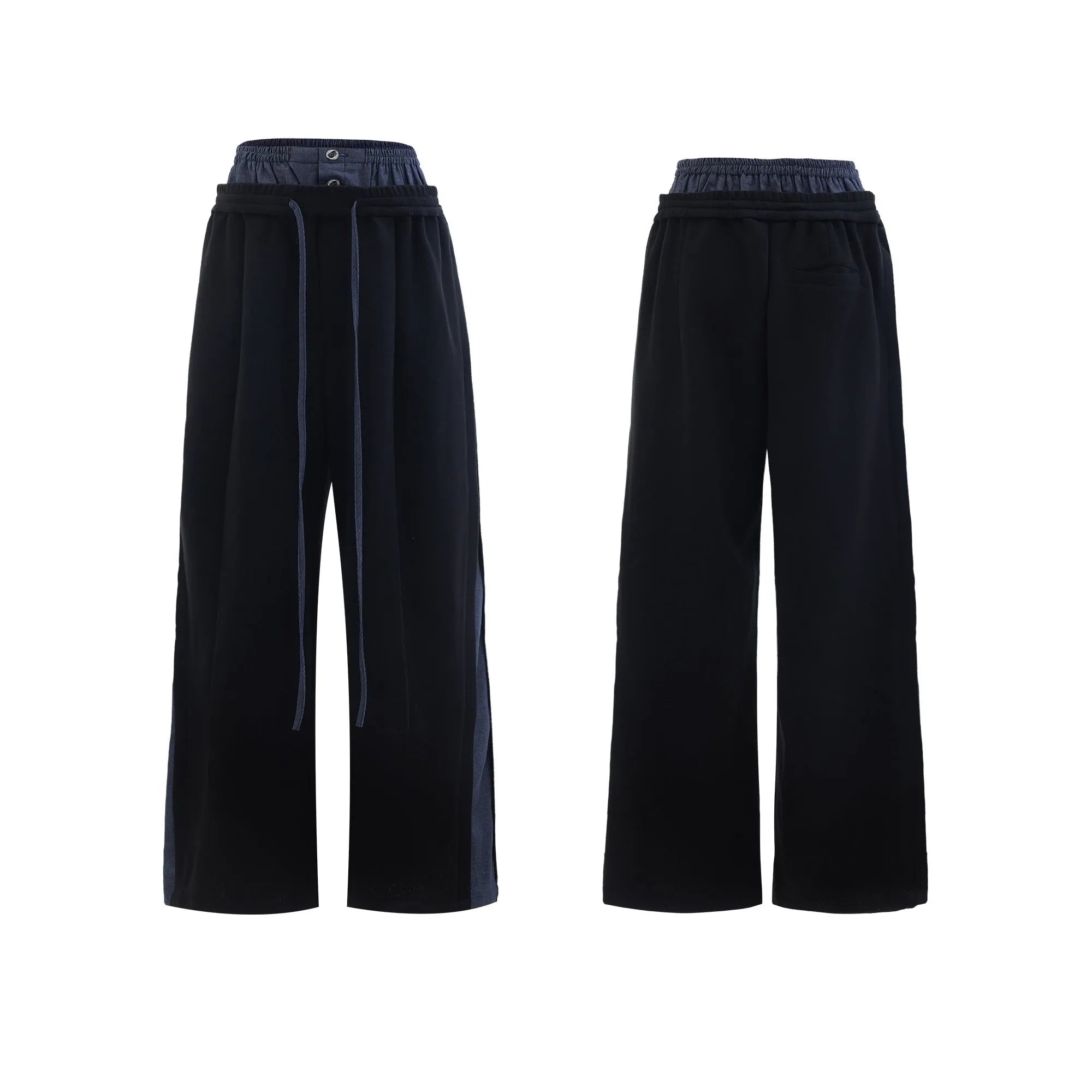 Men's black hooded short sleeve sportswear set with three-dimensional stitching on jacket and trousers