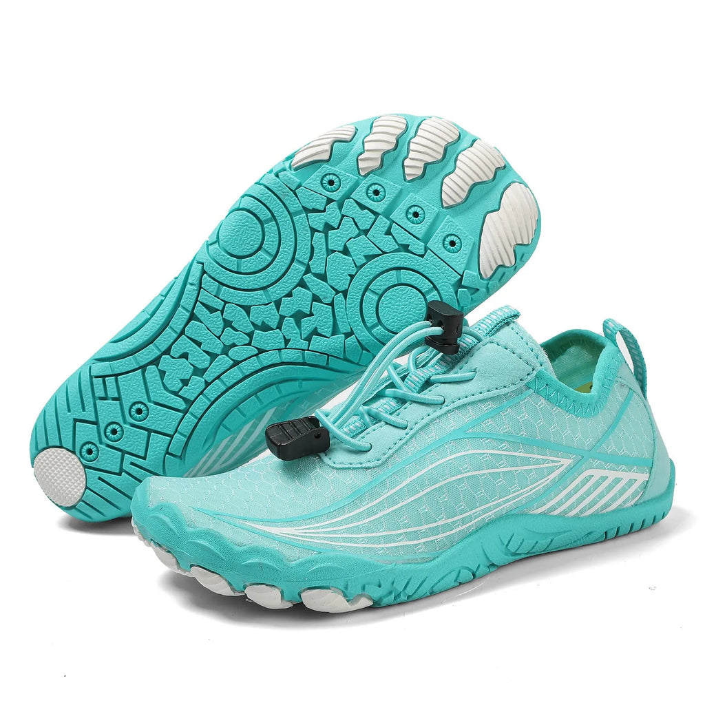Children's quick-drying wading shoes with non-slip rubber soles for beach sports in multiple colour options