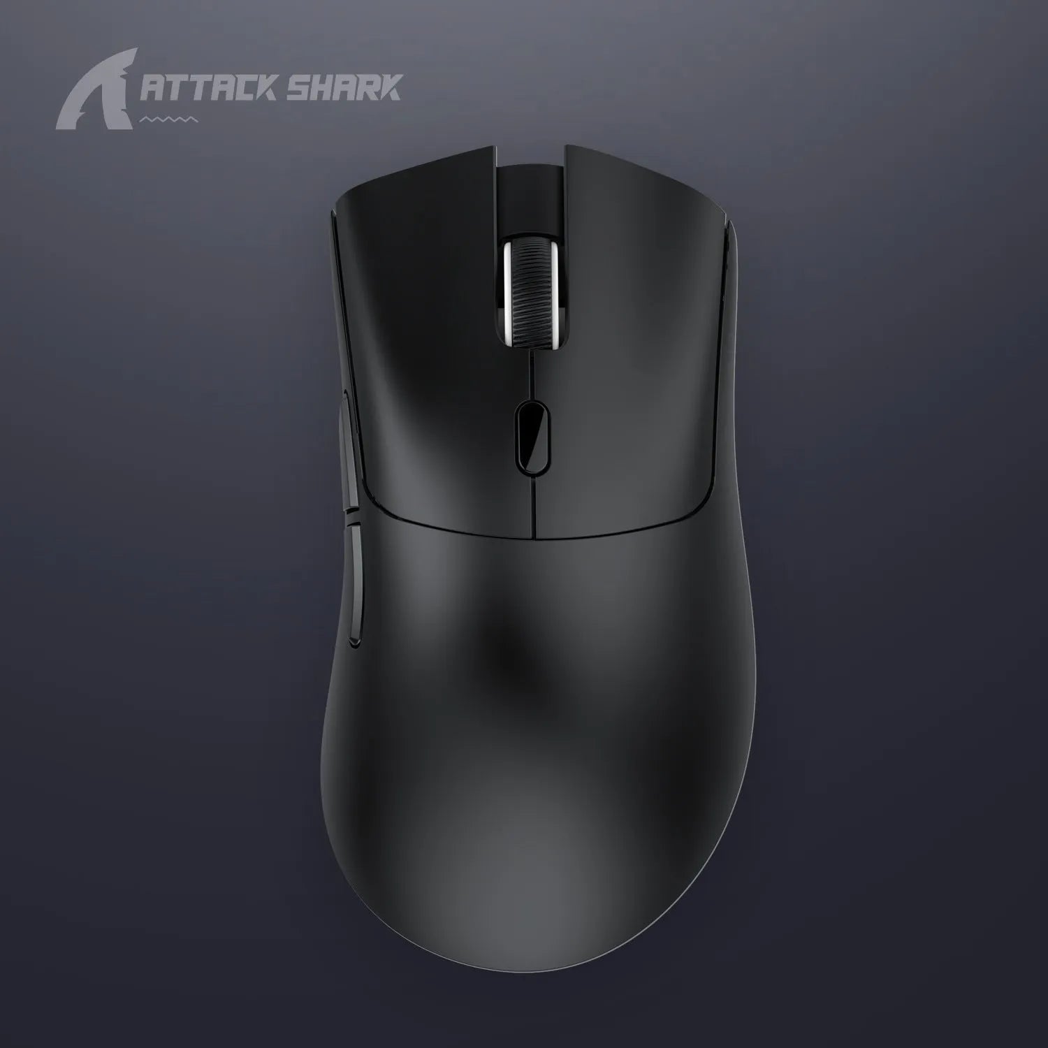 Attack Shark wireless Bluetooth three-mode mouse in black, white, and red colour options