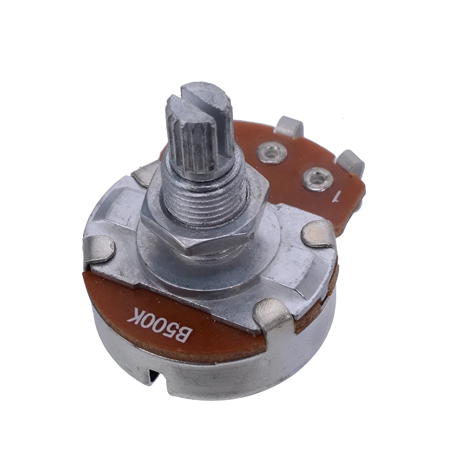 Metal electric guitar potentiometer knob replacement part for tone and volume control repair