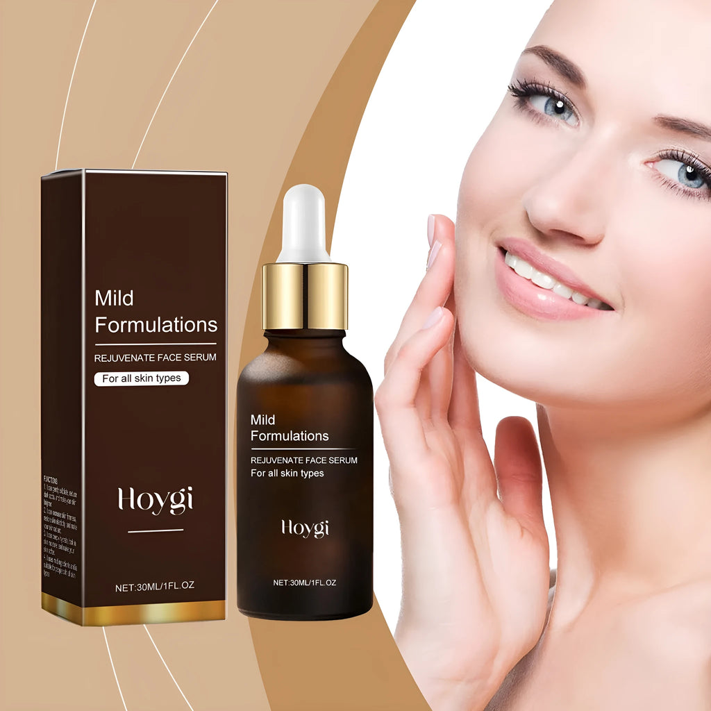30ml facial essence glass bottle with arbutin, collagen, vitamin C and hyaluronic acid formula