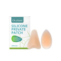 Silicone privacy invisible stickers in droplet and y-shape styles for covering device cameras.