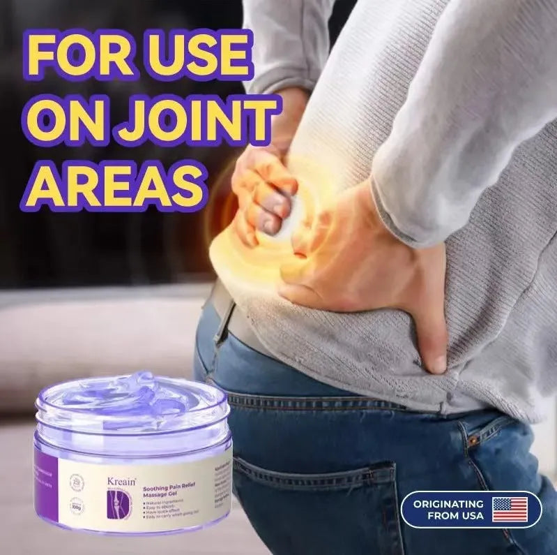 100g container of Joint Pain Care Gel for temporary muscle and joint discomfort relief