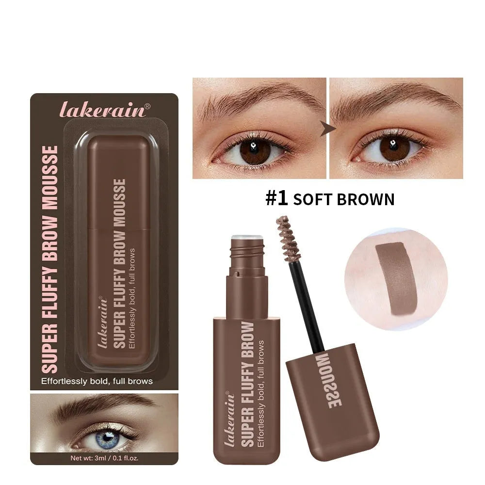Eyebrow cream for 3D brow shaping with long-lasting colour in six shade options