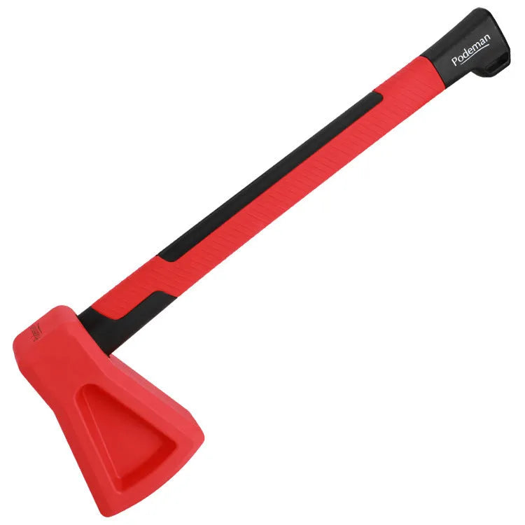Red plastic axe muscle trainer fitness equipment for home strength training