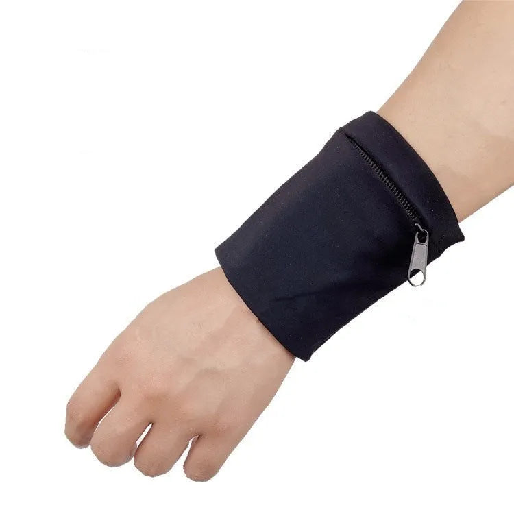 Waterproof wrist bag armband sleeve for mobile phone, shown with dimensions 10cm by 10.5cm.