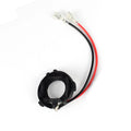 Black plastic H7 LED headlight conversion adapter bracket for Volkswagen cars