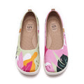 Lazy Shoes women casual canvas shoes slip-on no-tie shallow mouth Pink colour size 35 to 42